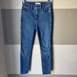 Madewell Women’s 25 High Rise Skinny 10” Jeans